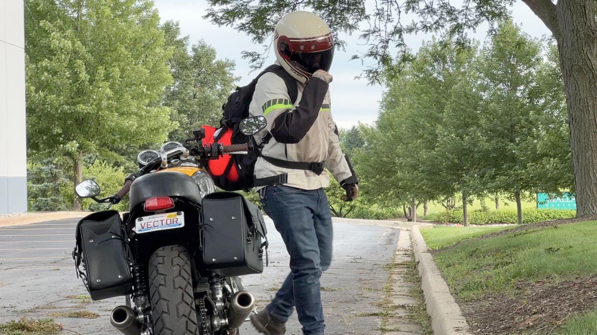 Tried And Tested Kemimoto Motorcycle Helmet Backpack