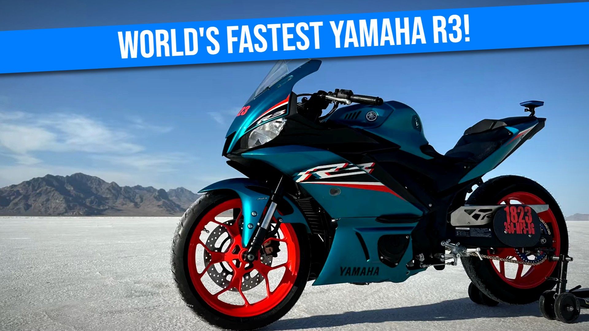 This Wild Yamaha R3 Has More Power Than A Harley Davidson Sportster