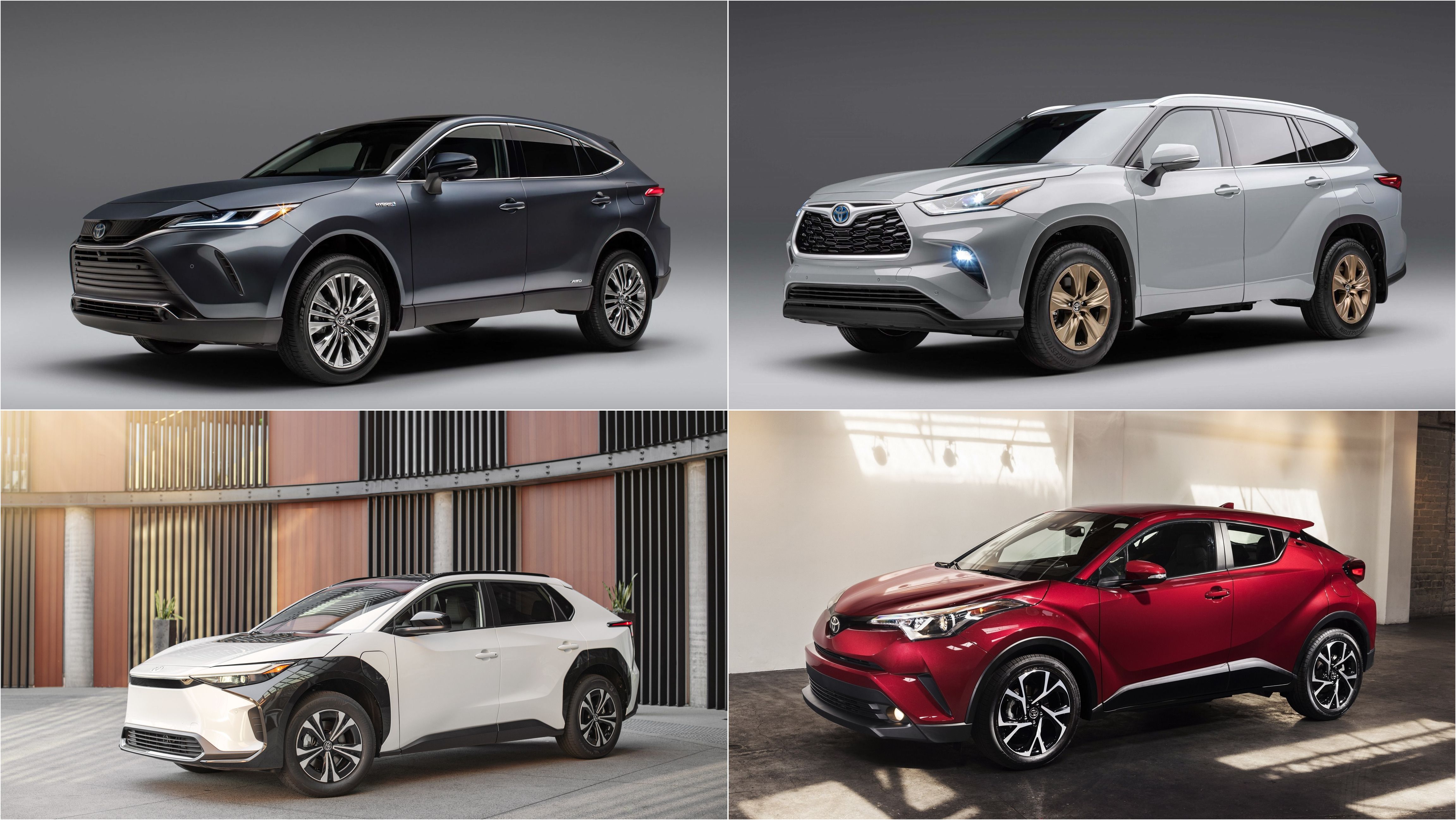 2022 Toyota Suv And Crossover Lineup Ranked Latest Toyota News