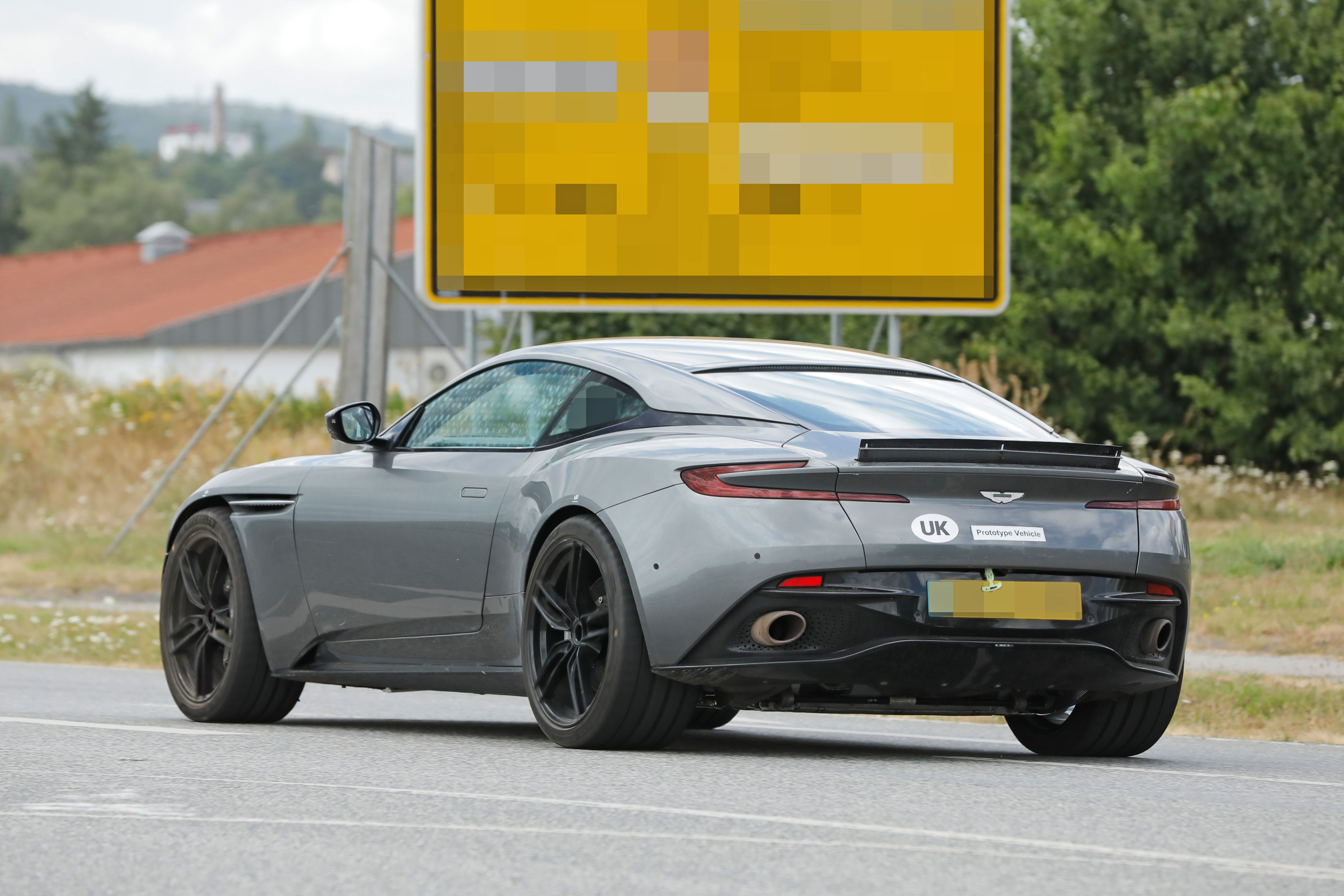 Spy Shots A Very Early Look At The Aston Martin Db