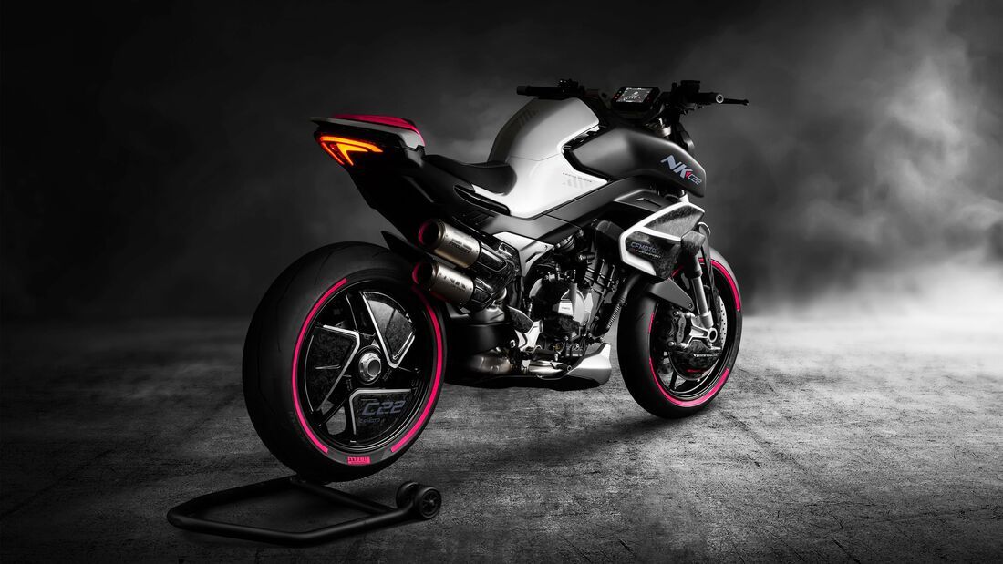 The CFMoto NK C22 Is A Flamboyant Streetfighter Dripped In Carbon Fiber