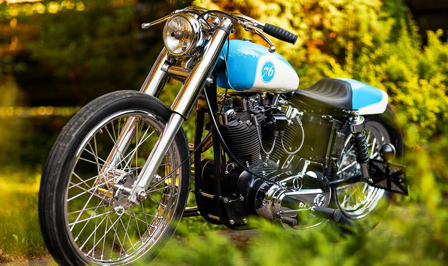 1976 Harley-Davidson Sportster Custom Third Quarter