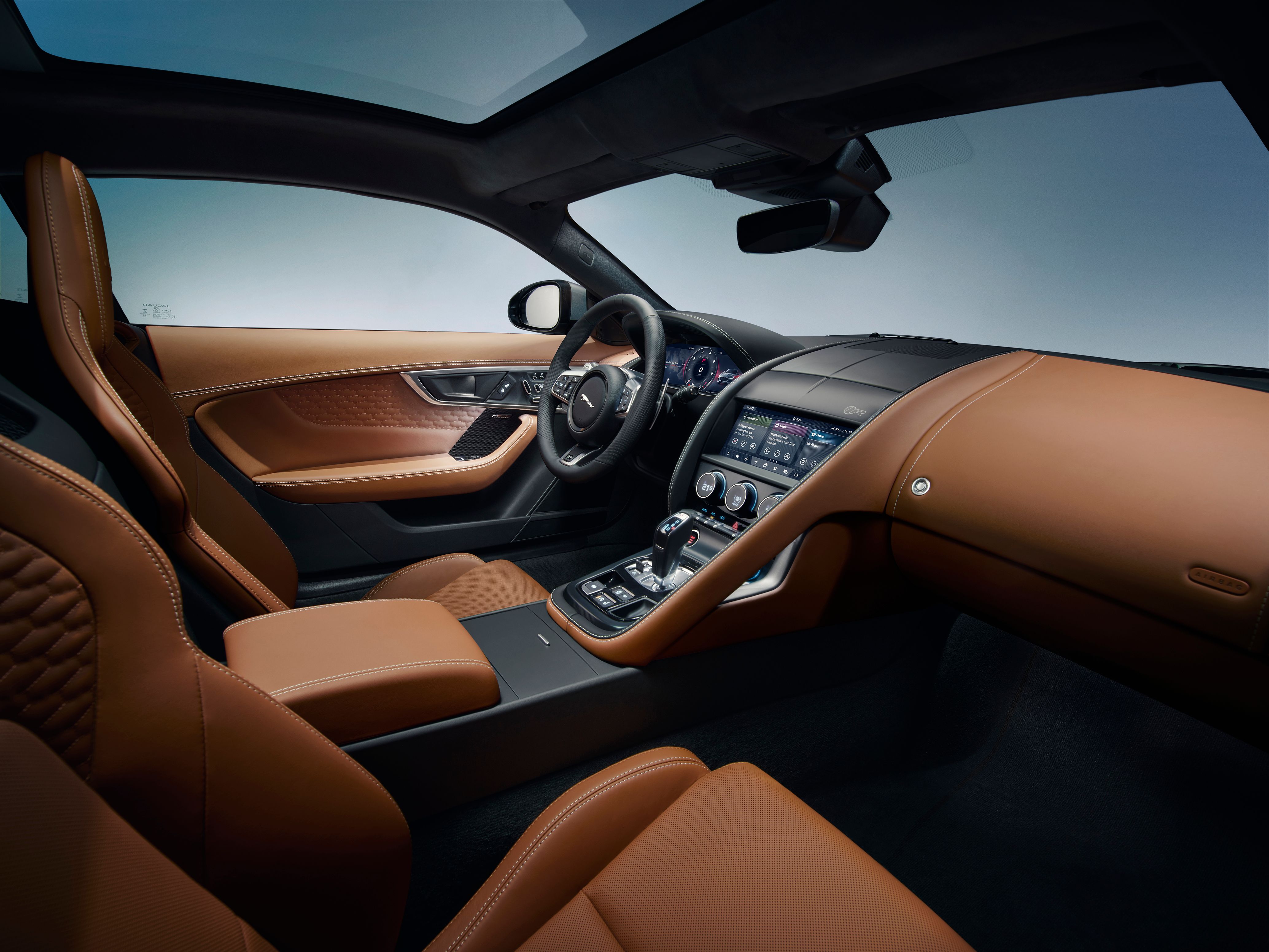 Jaguar F-Type Sienna Tan Interior