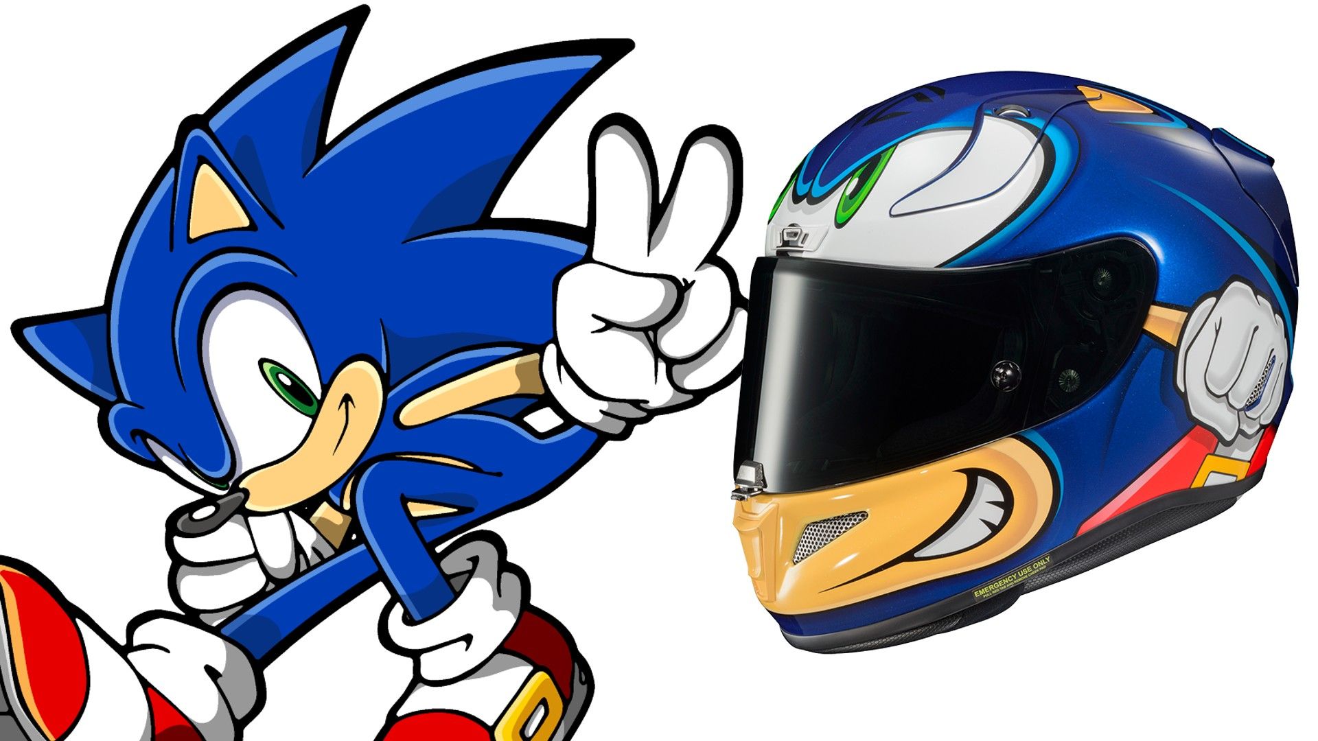 This HJC Helmet Will Rekindle Your Love For Sonic The Hedgehog
