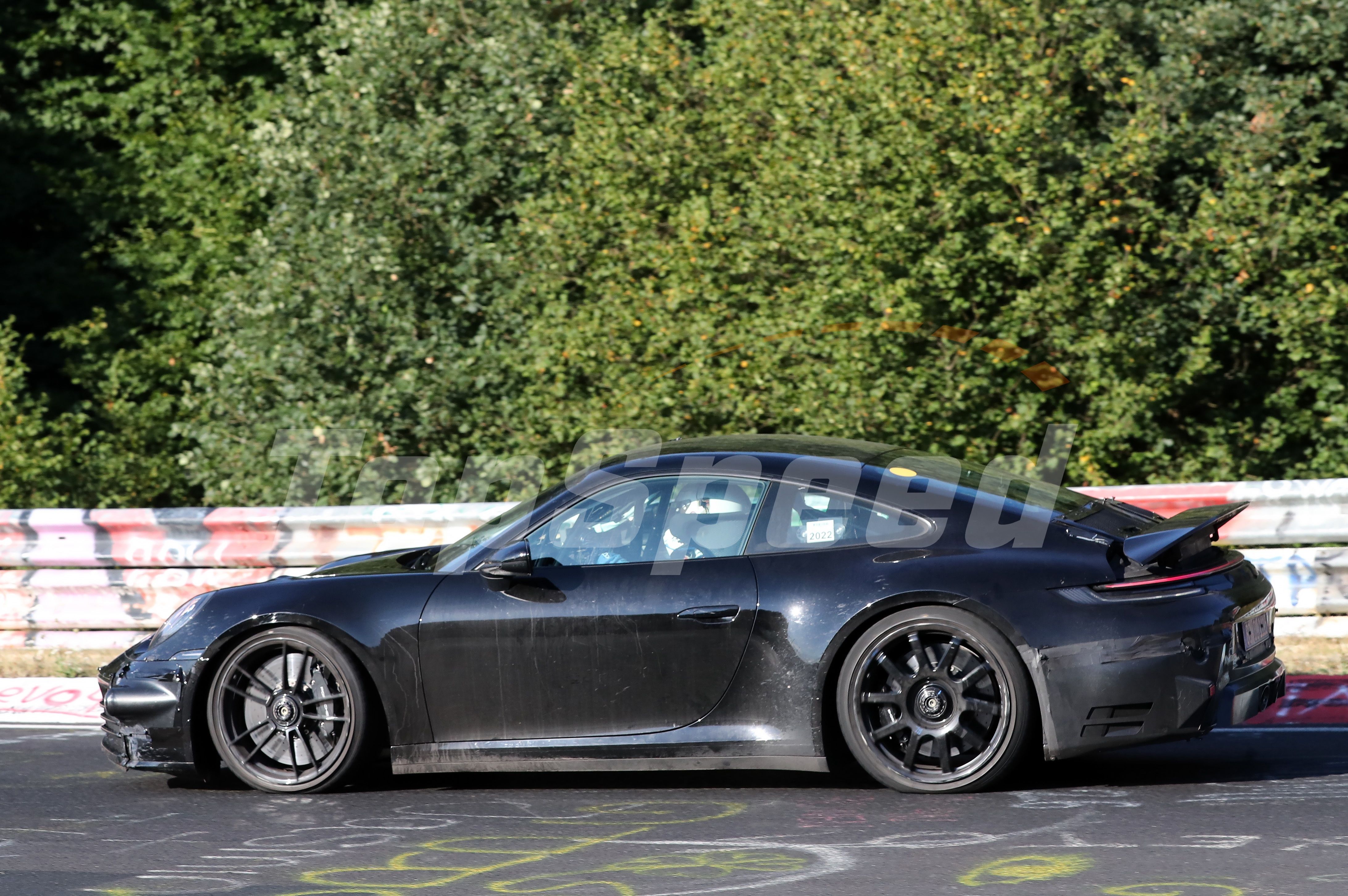 Spy Shots: An Early Look at the 2023 Porsche 911 GTS Hybrid