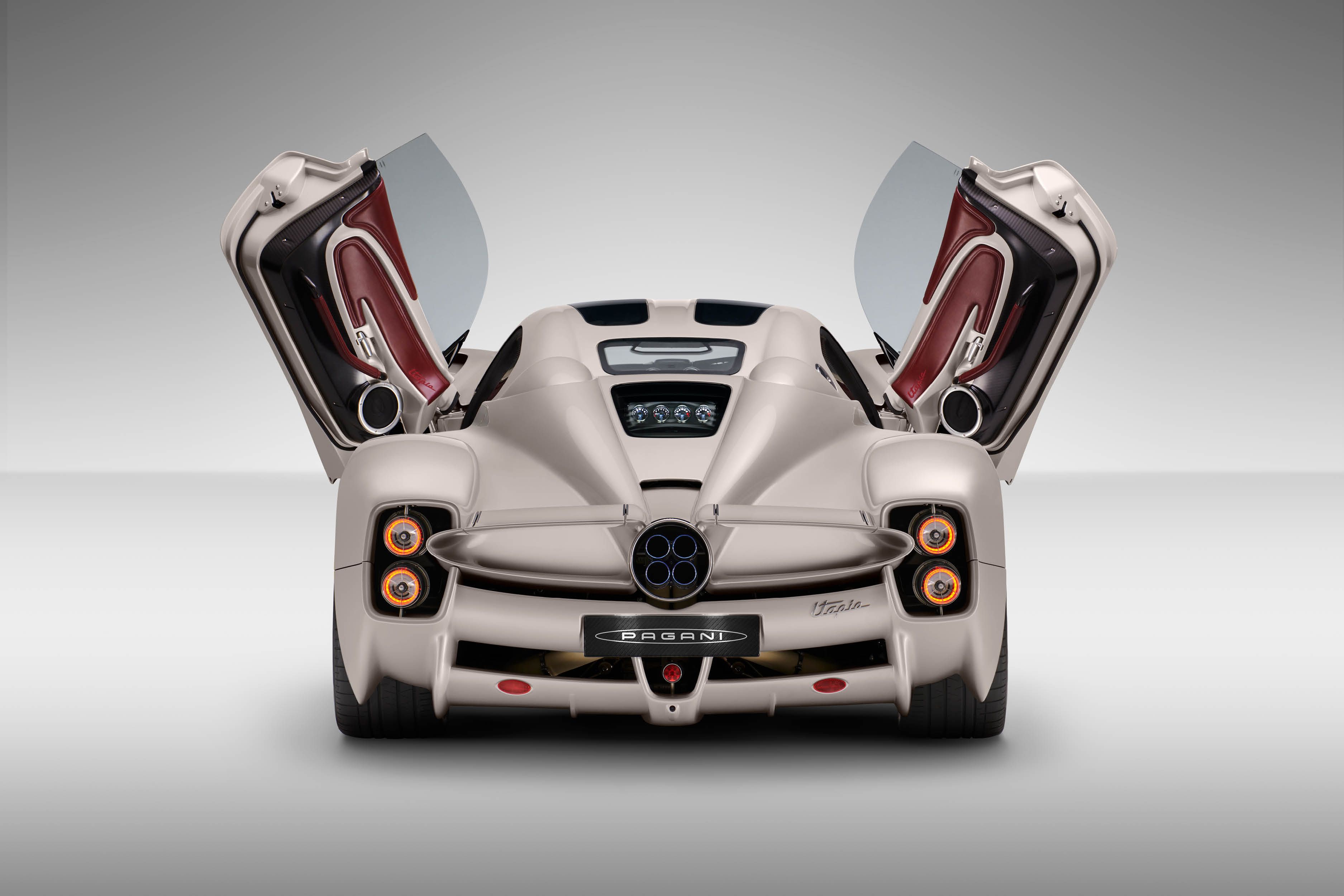 Pagani Utopia from the rear