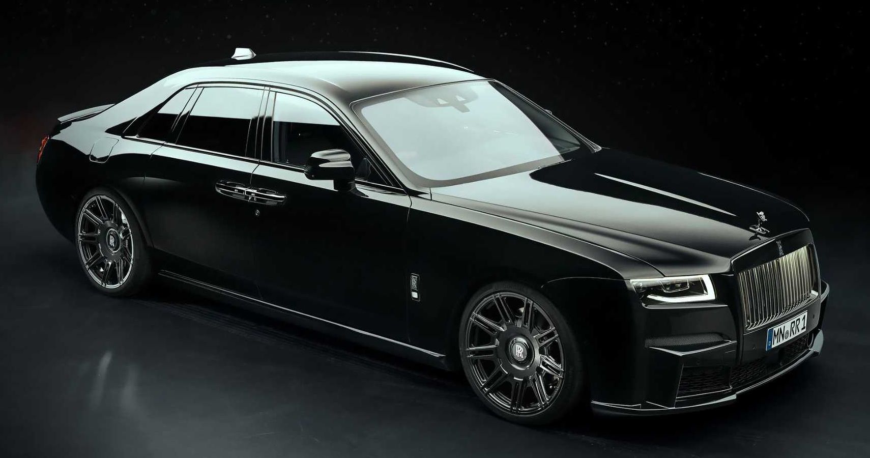 This Rolls-Royce Black Badge Ghost by Spofec is as Sinister as it is Fast