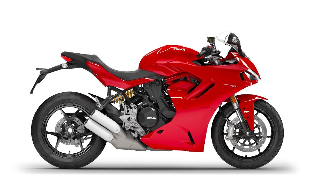 Red Ducati SuperSport 950