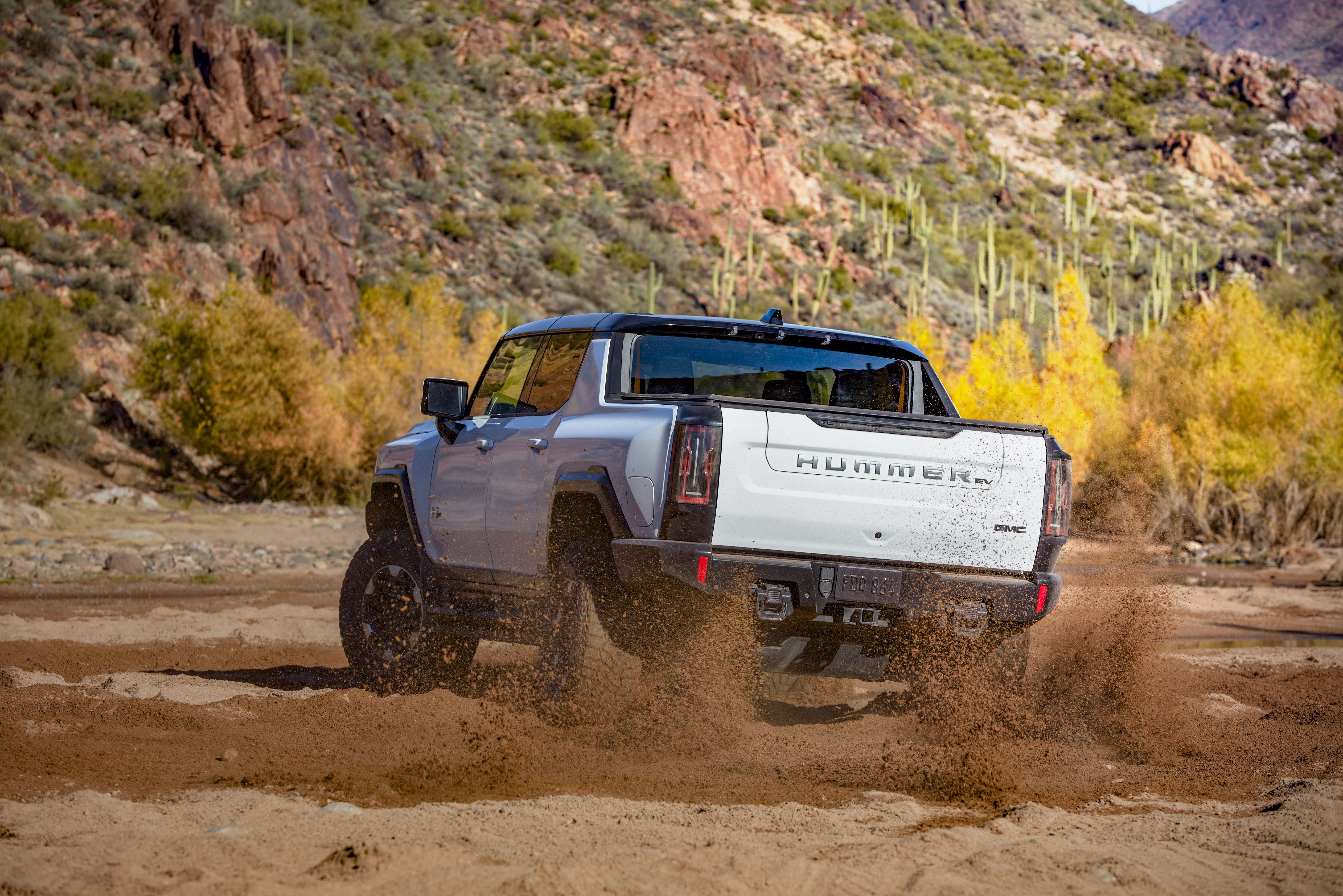 Hummer EV Rear Shot 