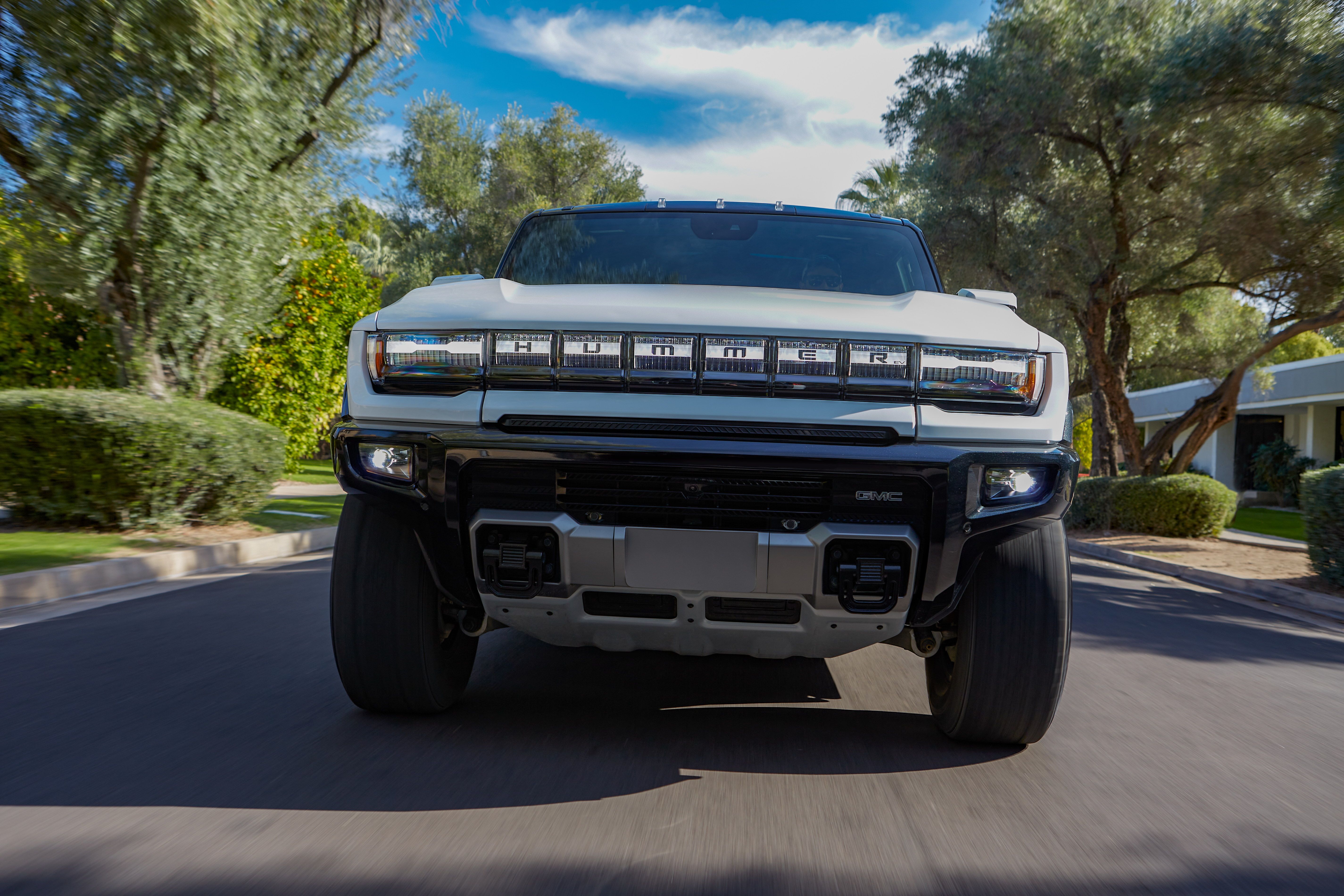 Hummer EV Front End Shot