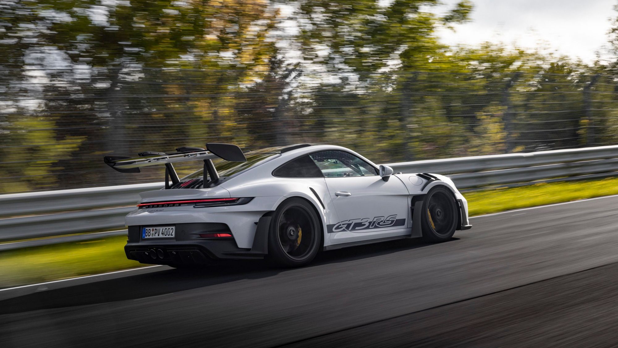 2022 Porsche 911 GT3 RS Nurburgring Lap Record 13