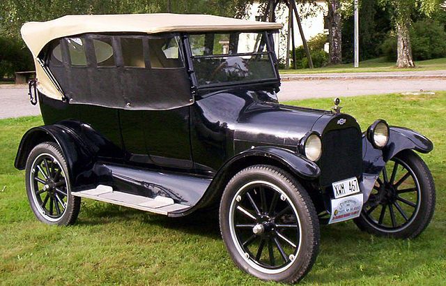 Black 1922 Chevrolet 490