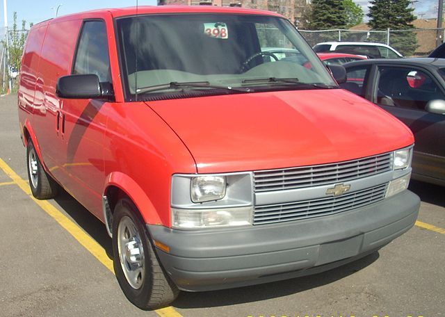 This is a representation of the Astrovan as a cargo style van.