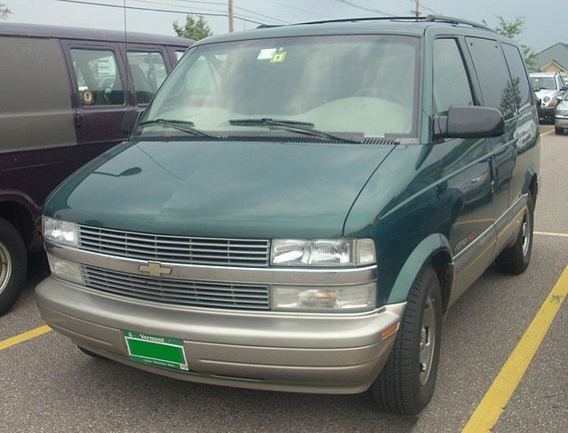 This Chevy Astrovan model was made from 1995-1998.