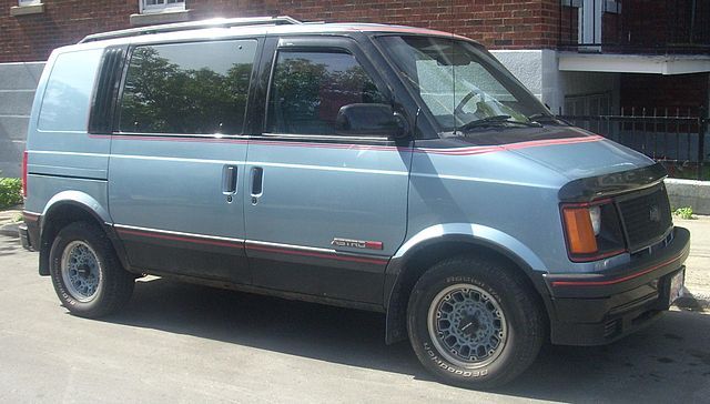 The earlier first generation Chevy Astrovan