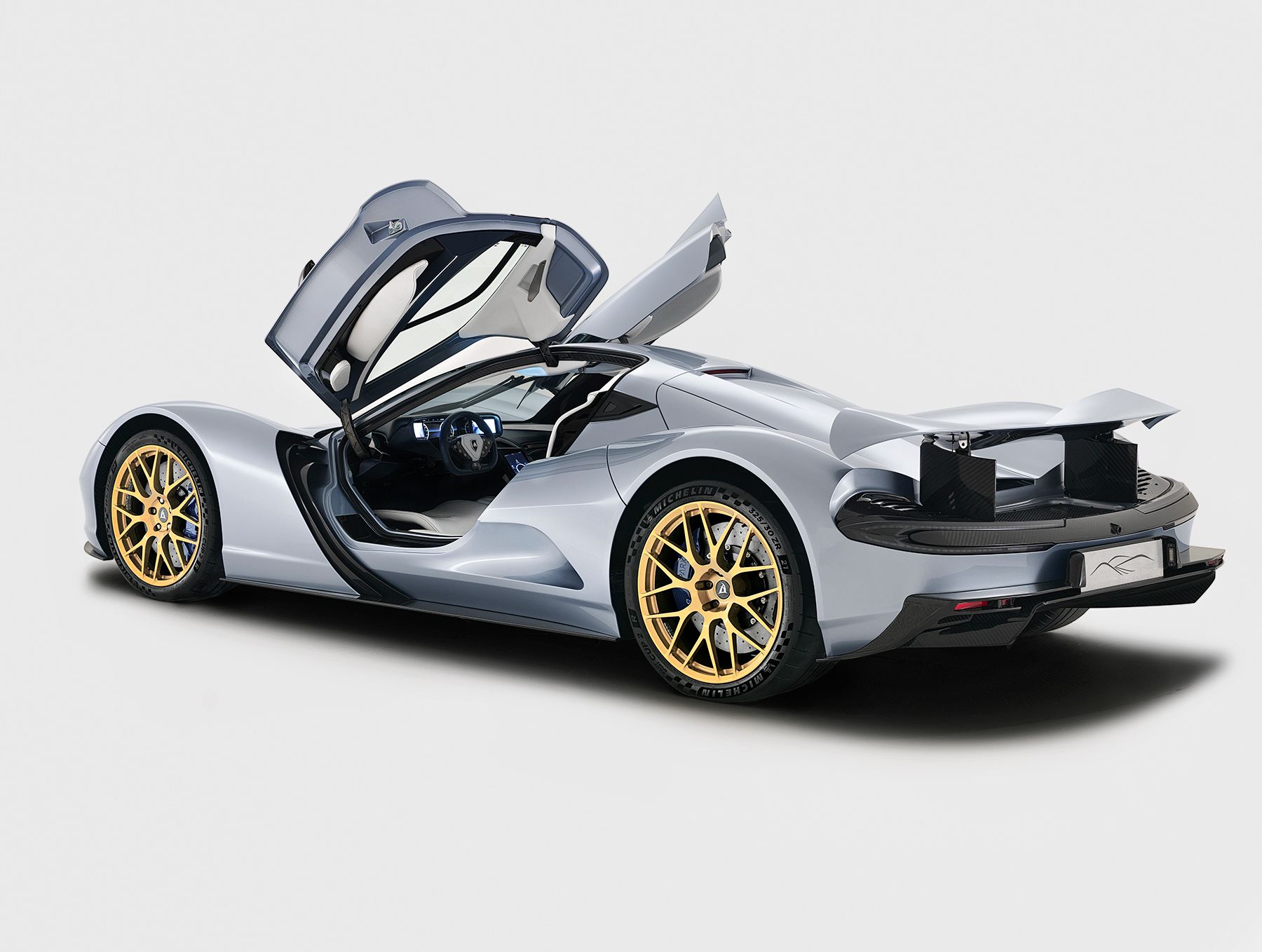 Aspark Owl Rear View With Doors Open