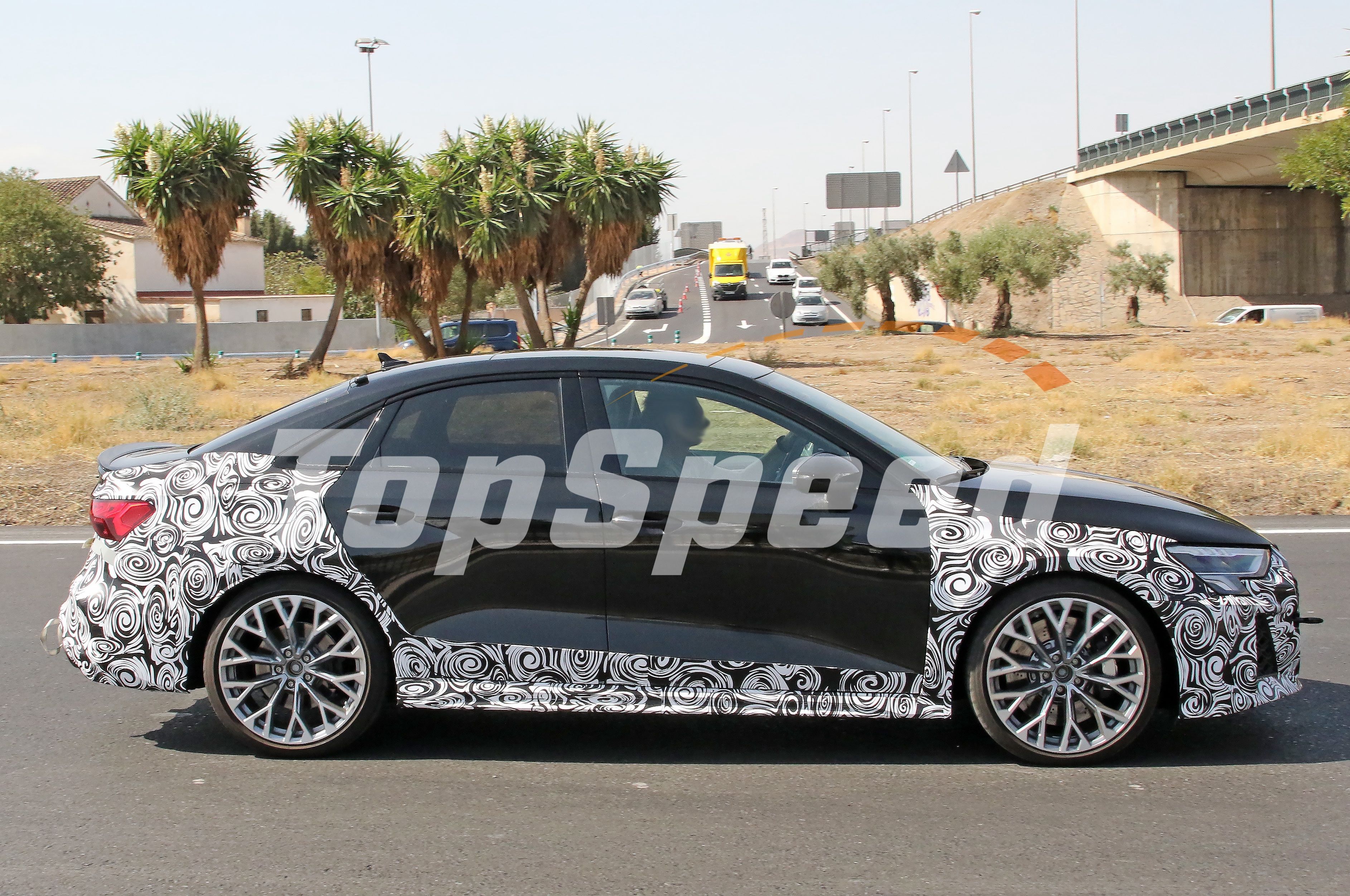 Spy Shots An Early Look At The 2024 Audi RS3   Audi RS3 Facelift 9 