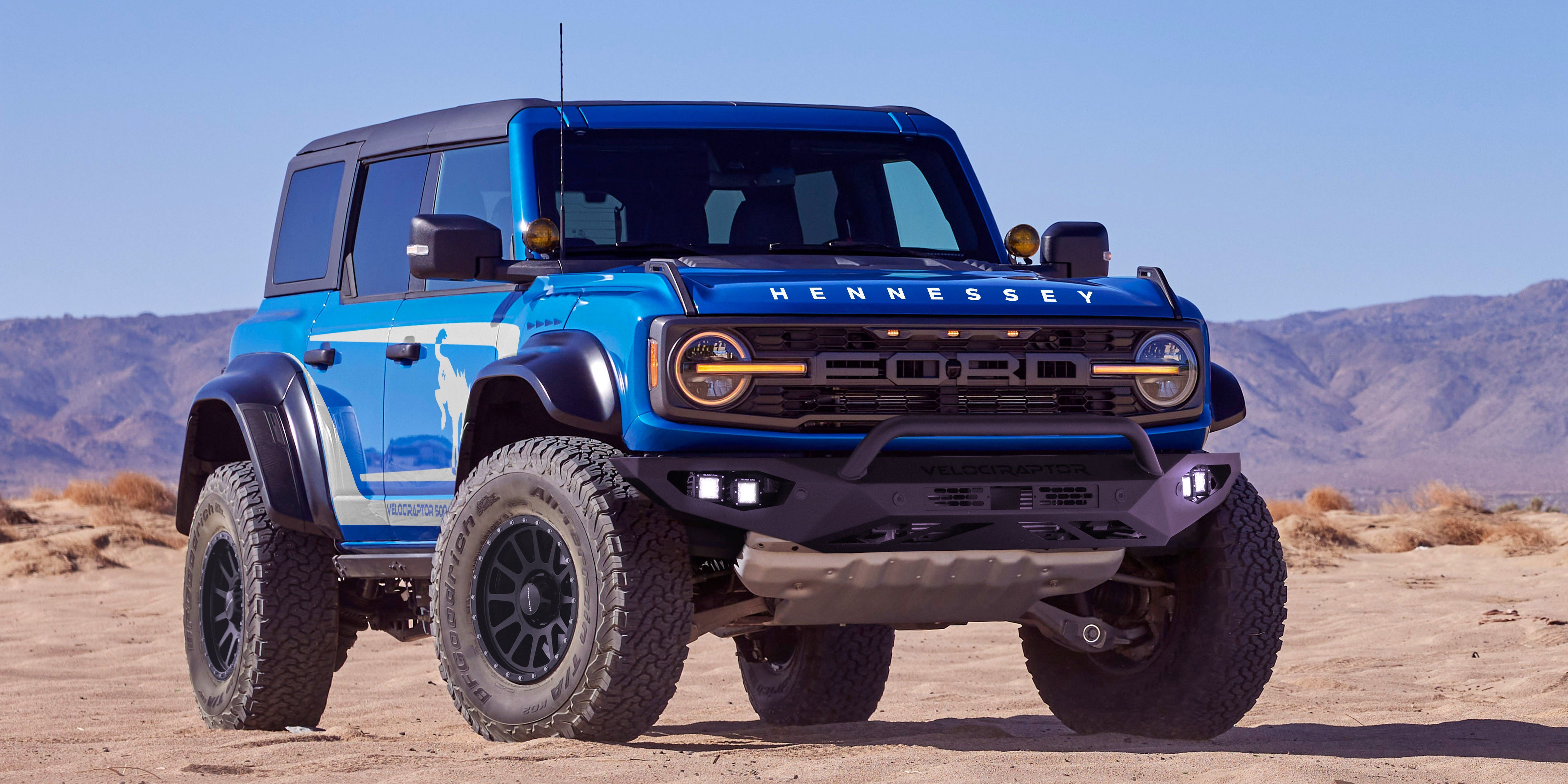 The Hennessey VelociRaptor Bronco 500 Takes OffRoading to New Levels