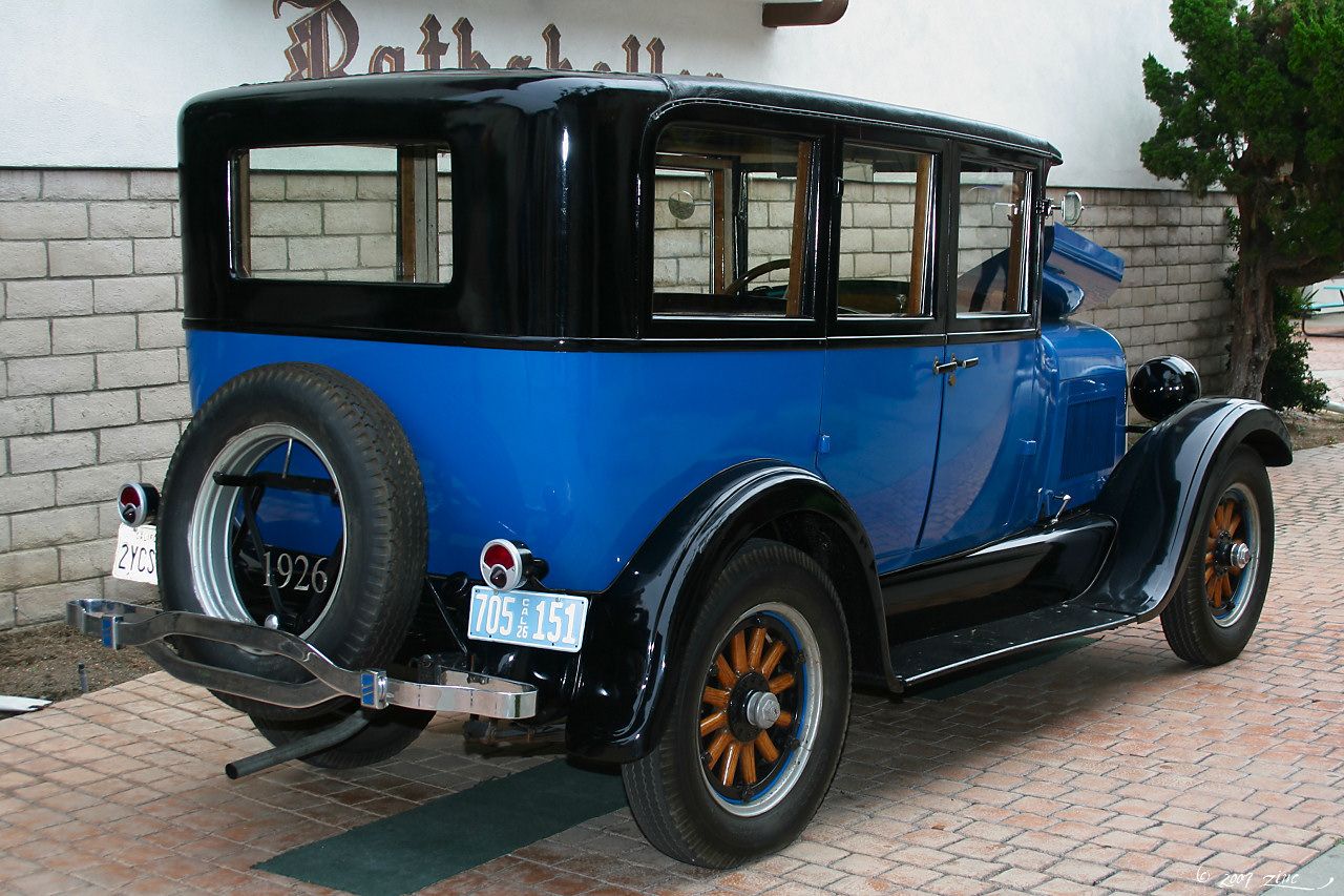 A parked 1926 Studebaker Big Six