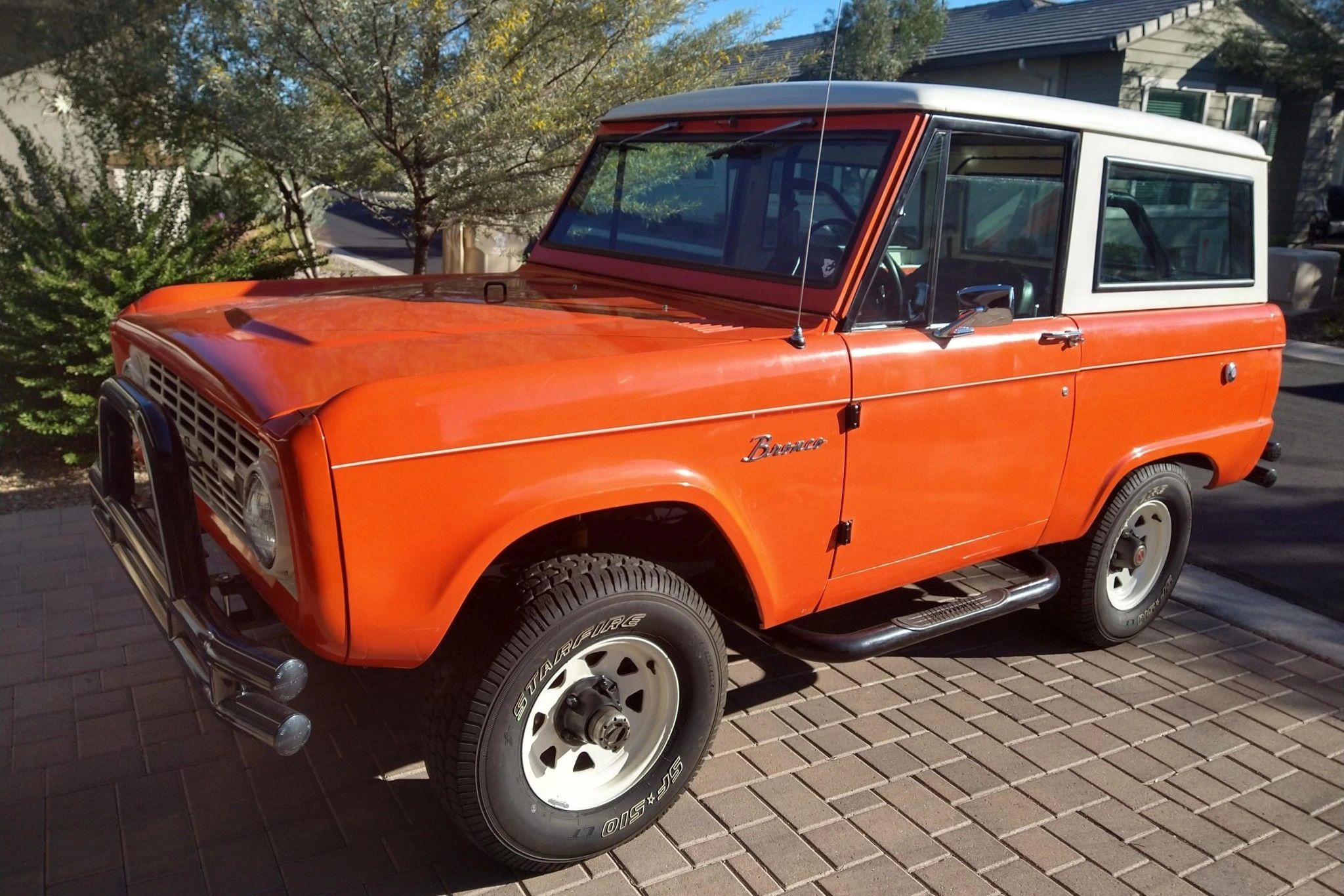 A Parked 1966 Ford Bronco