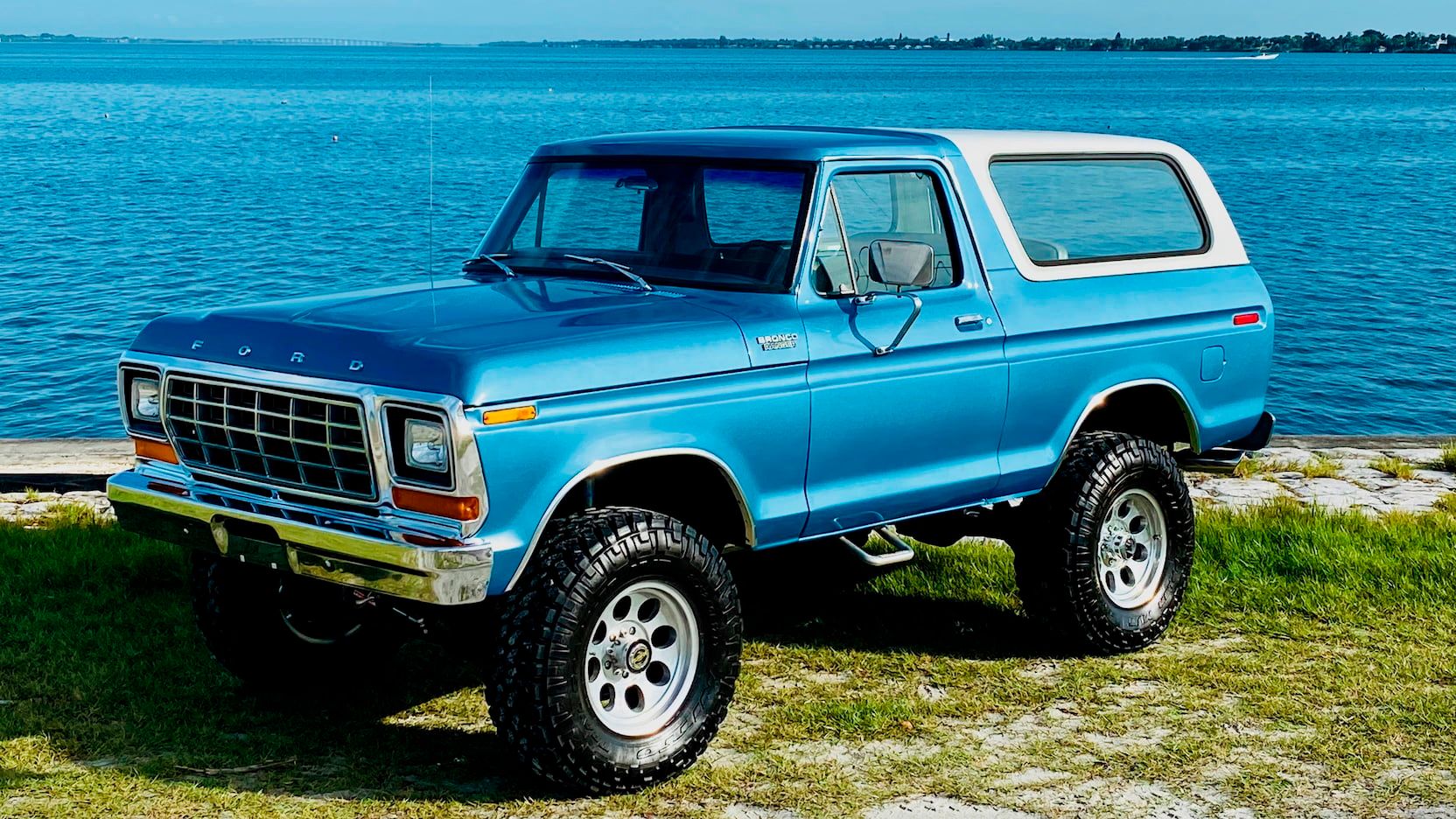 Parked 1979 Ford Bronco
