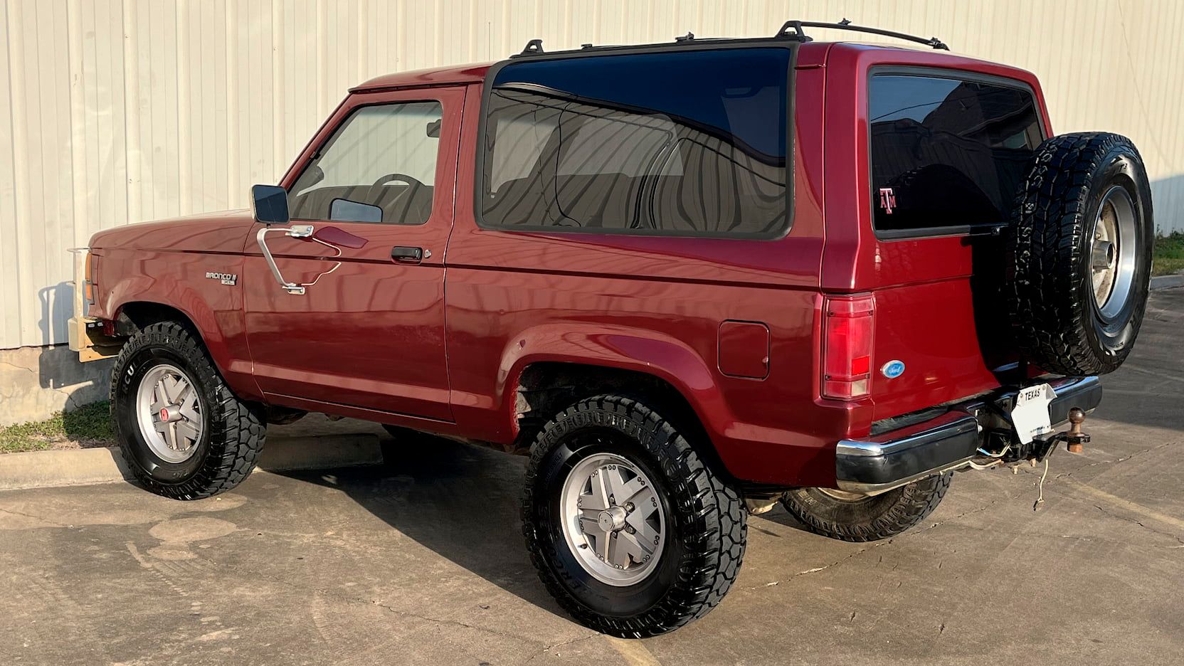 Parked 1990 Ford Bronco II