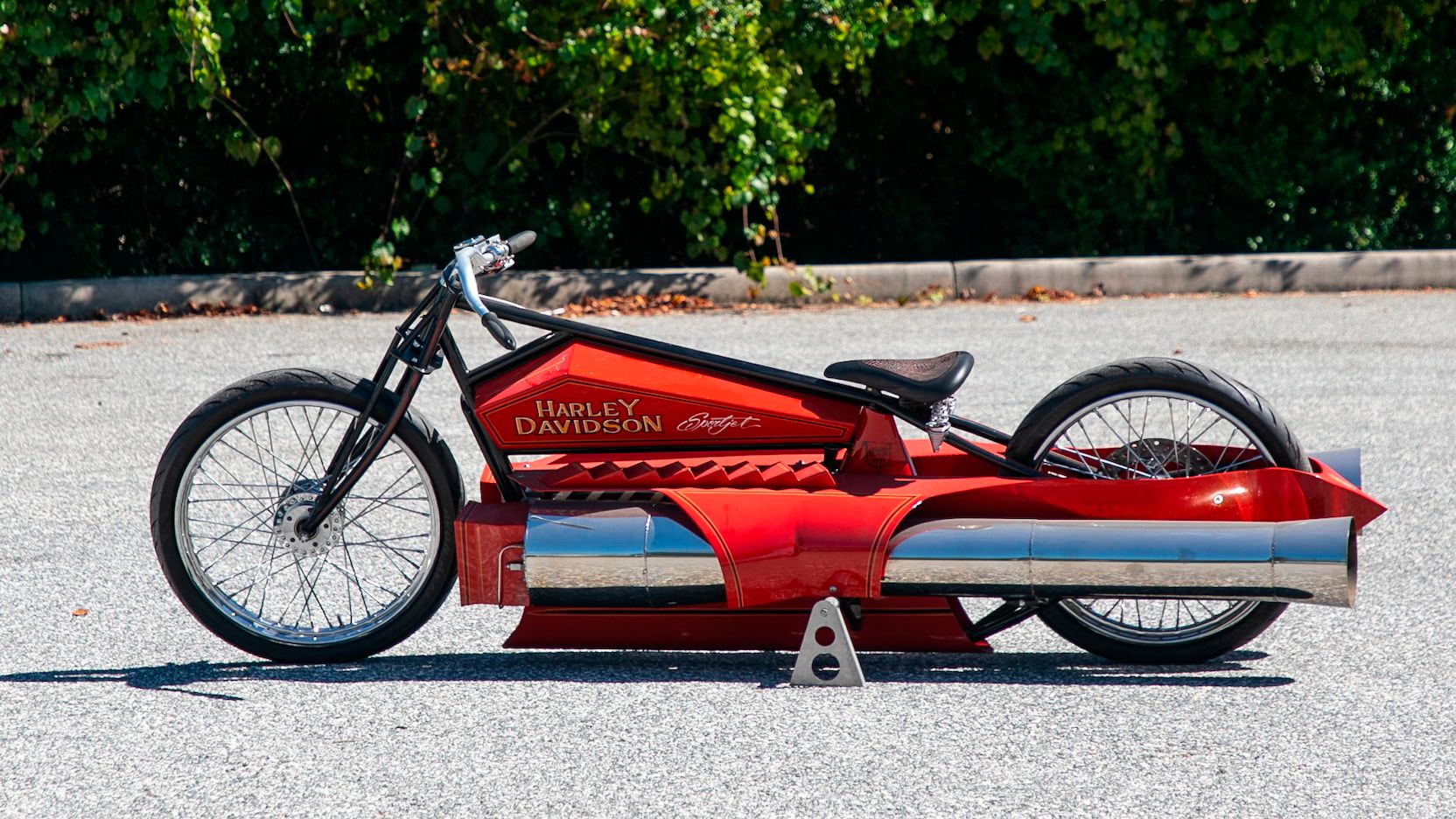 RocketEngined HarleyDavidson "Sportket" Is Your Wildest Fantasiy Come