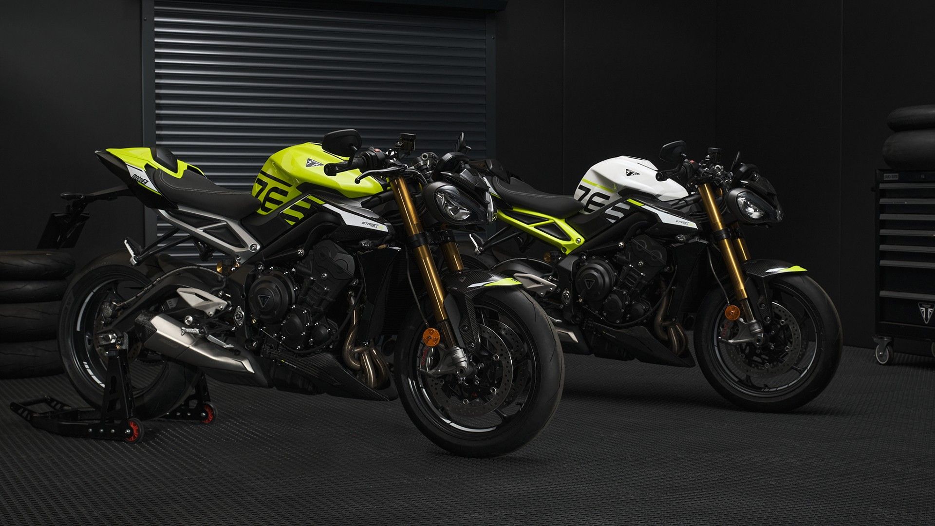 Triumph Street Triple Moto2 Color Variants