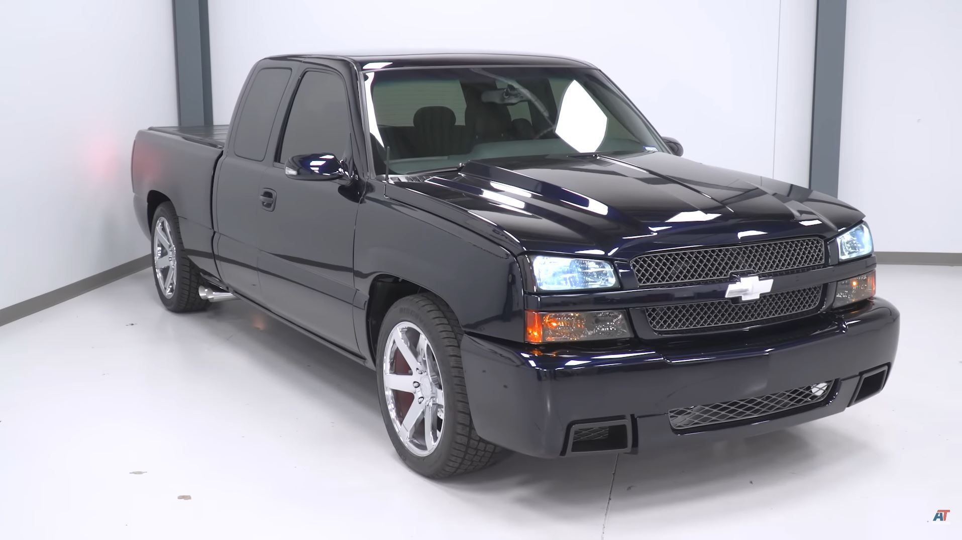 MakeAWish and AmericanTrucks Modifiy A 2004 Chevy Silverado To Make A