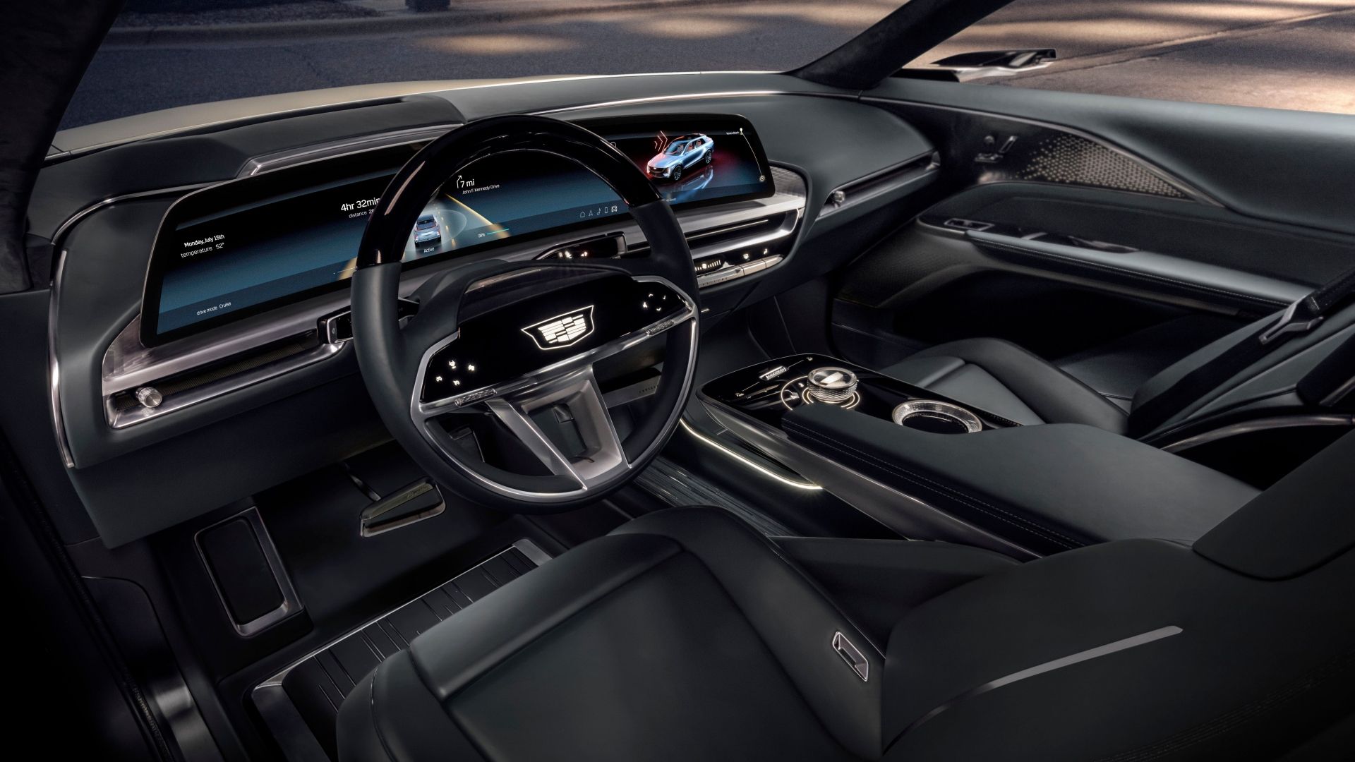 Dasbor Cadillac Lyriq