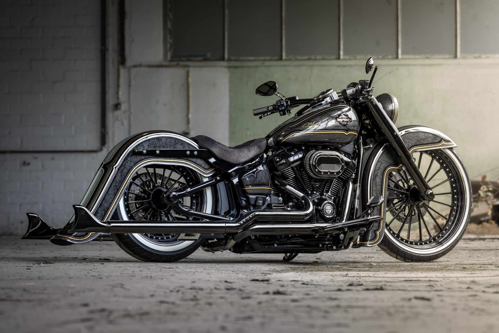 German-Built Harley-Davidson Softail Puts American Tuners In Check