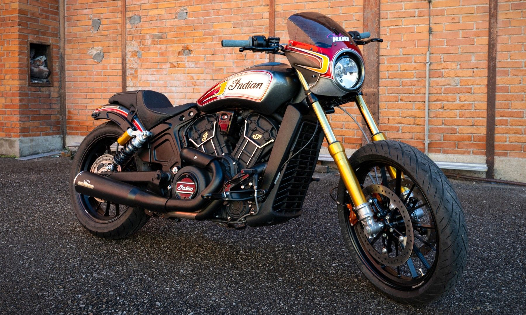 Custom Indian Scout Rogue By Hardnine 4