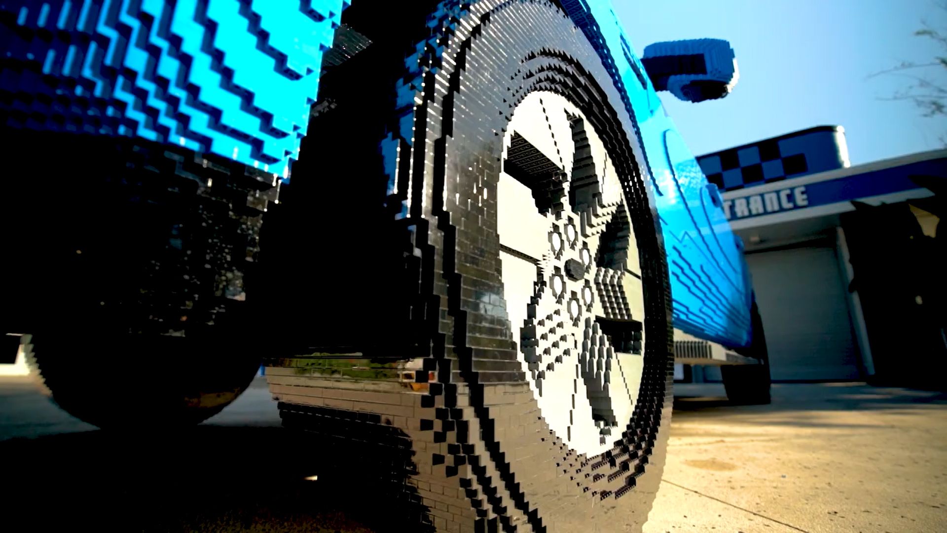 The World's First AllElectric LifeSize Lego Vehcile, A Ford F150
