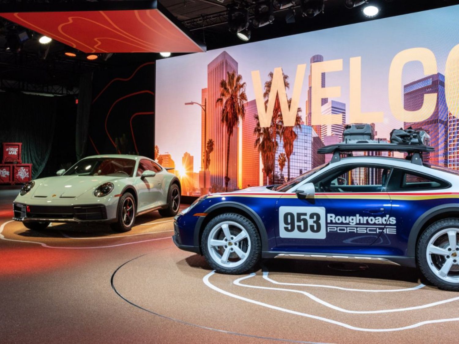 O Porsche 911 Dakar no Salão do Automóvel de Los Angeles