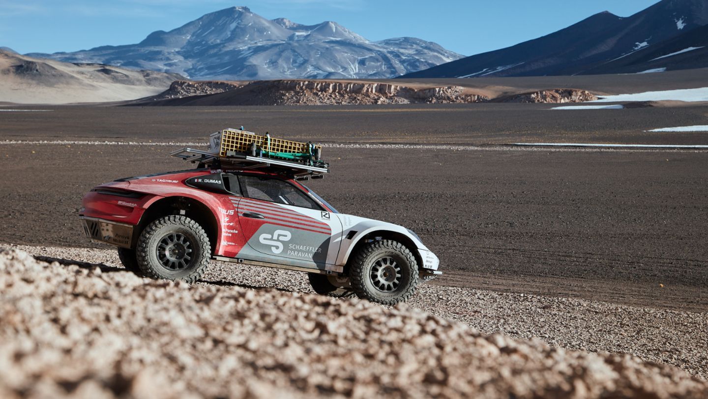 Experimental Porsche 911 Safaris Tackle The World's Tallest Volcano