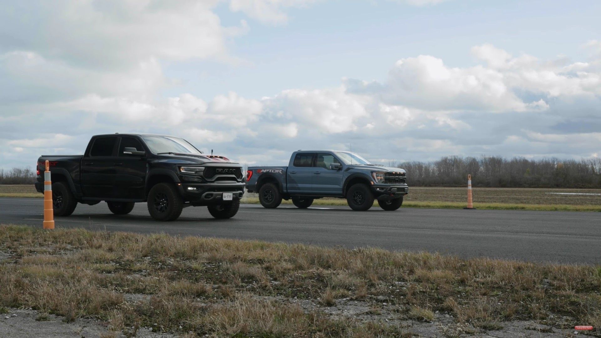 Ram 1500 TRX vs F-150 Raptor R