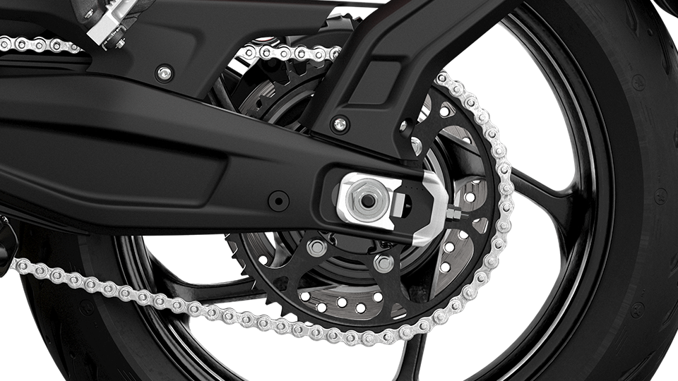 Triumph Trident 660 2020 Sprocket and Chain