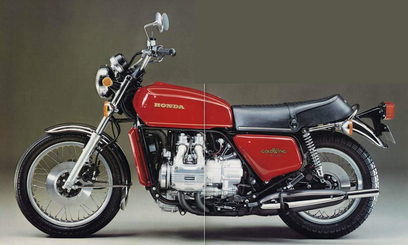 1974 Honda Gold Wing in Red