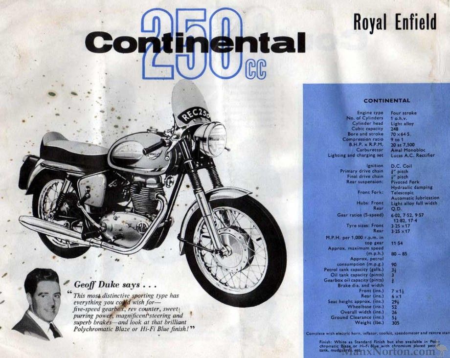 Royal Enfield Continental GT brochure