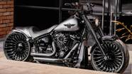 This Sinister Custom Harley Davidson Fat Boy Promises A 56 OFF