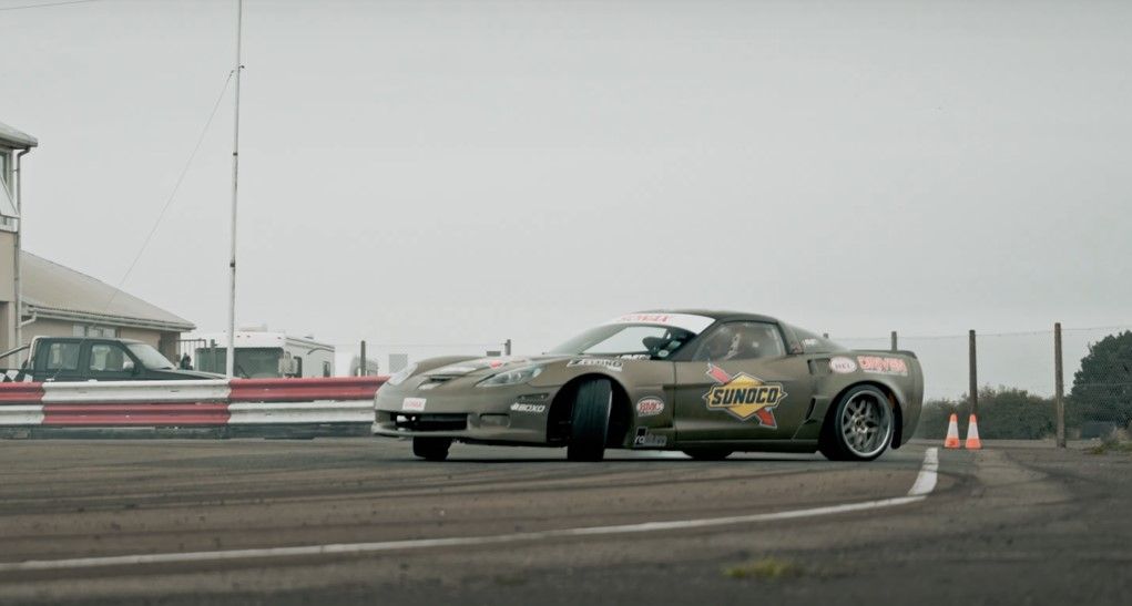Carro de deriva rotativo Corvette