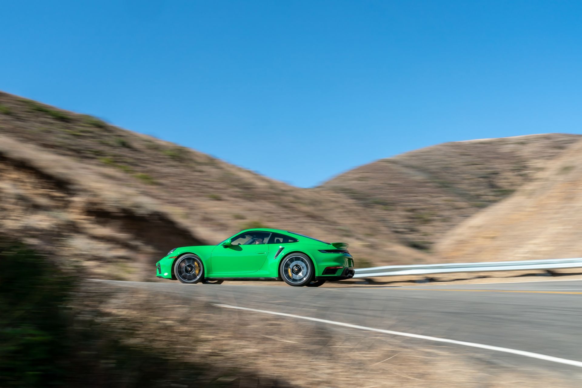 Porsche 911 Turbo S Green