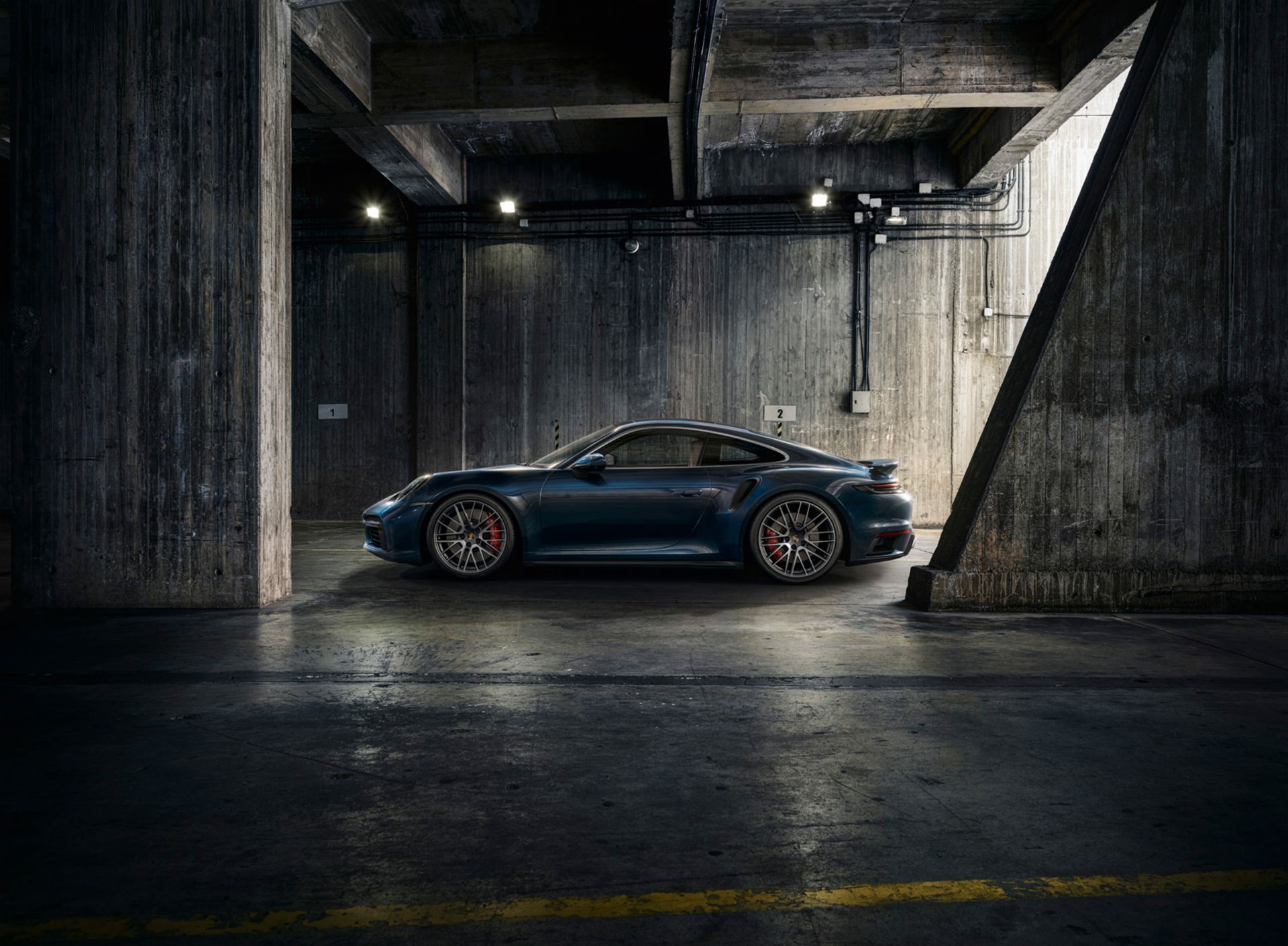 Porsche 911 Turbo Blue