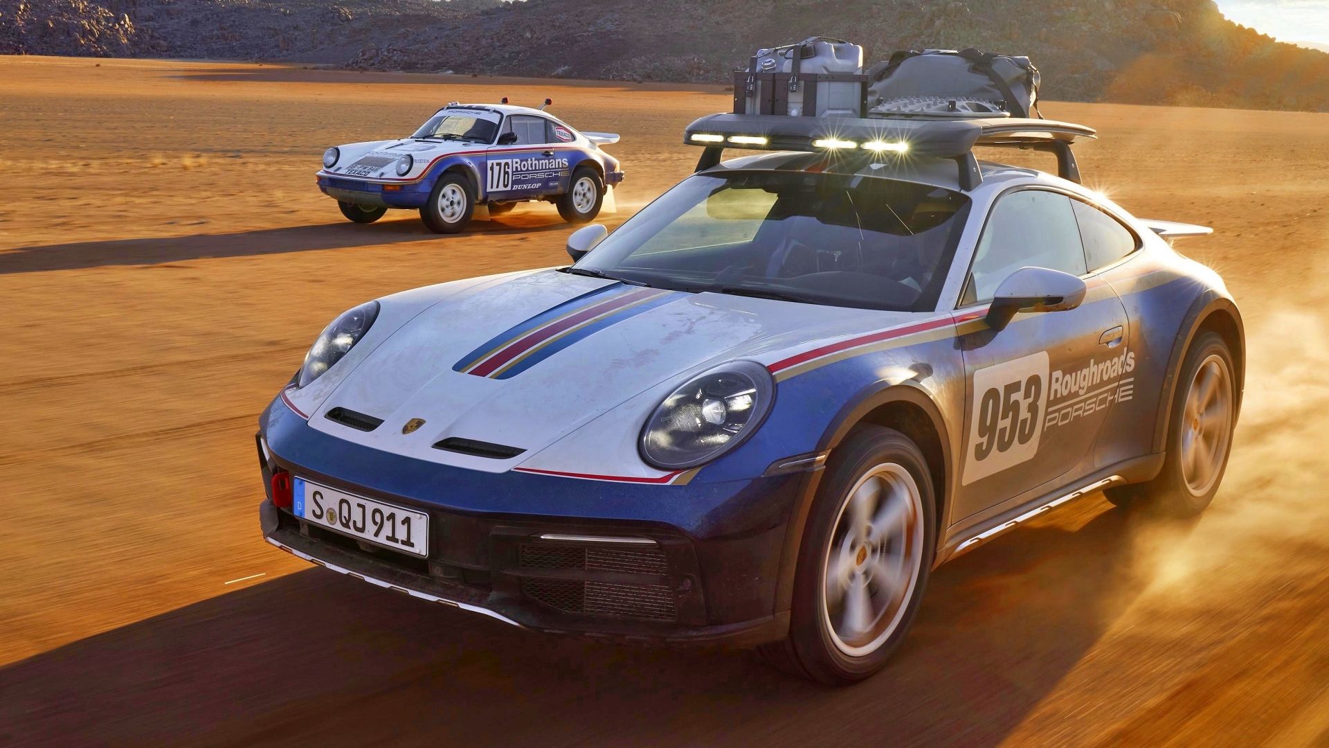 Porsche Dakar Driving