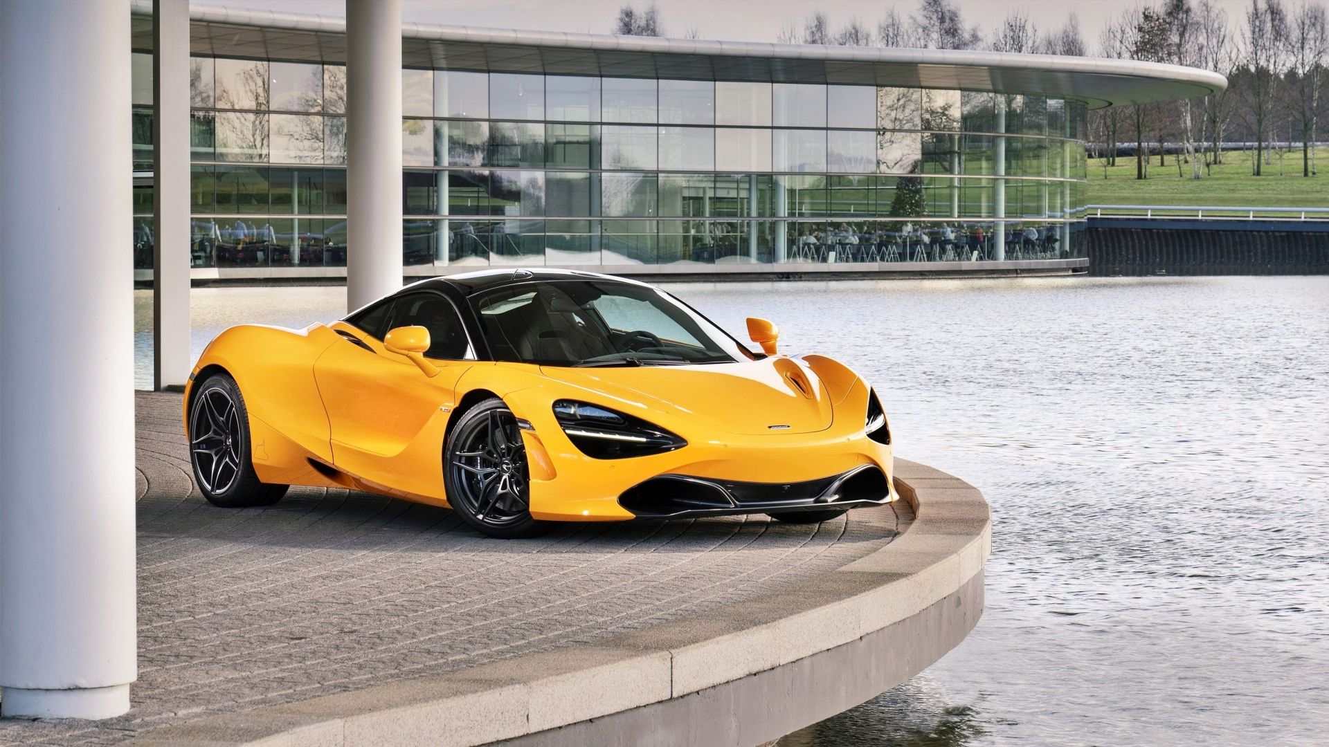 Yellow 2019 McLaren 720S