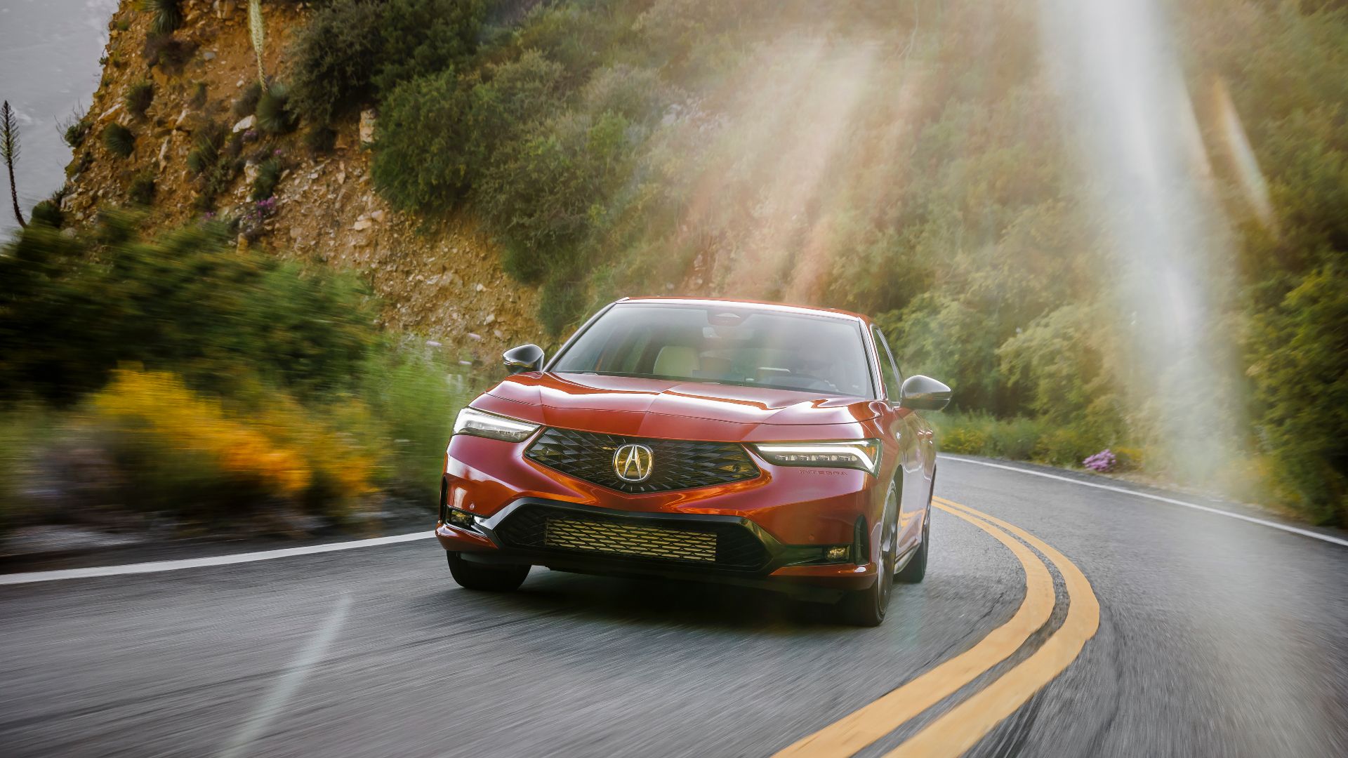 Acura Integra vermelho 2023