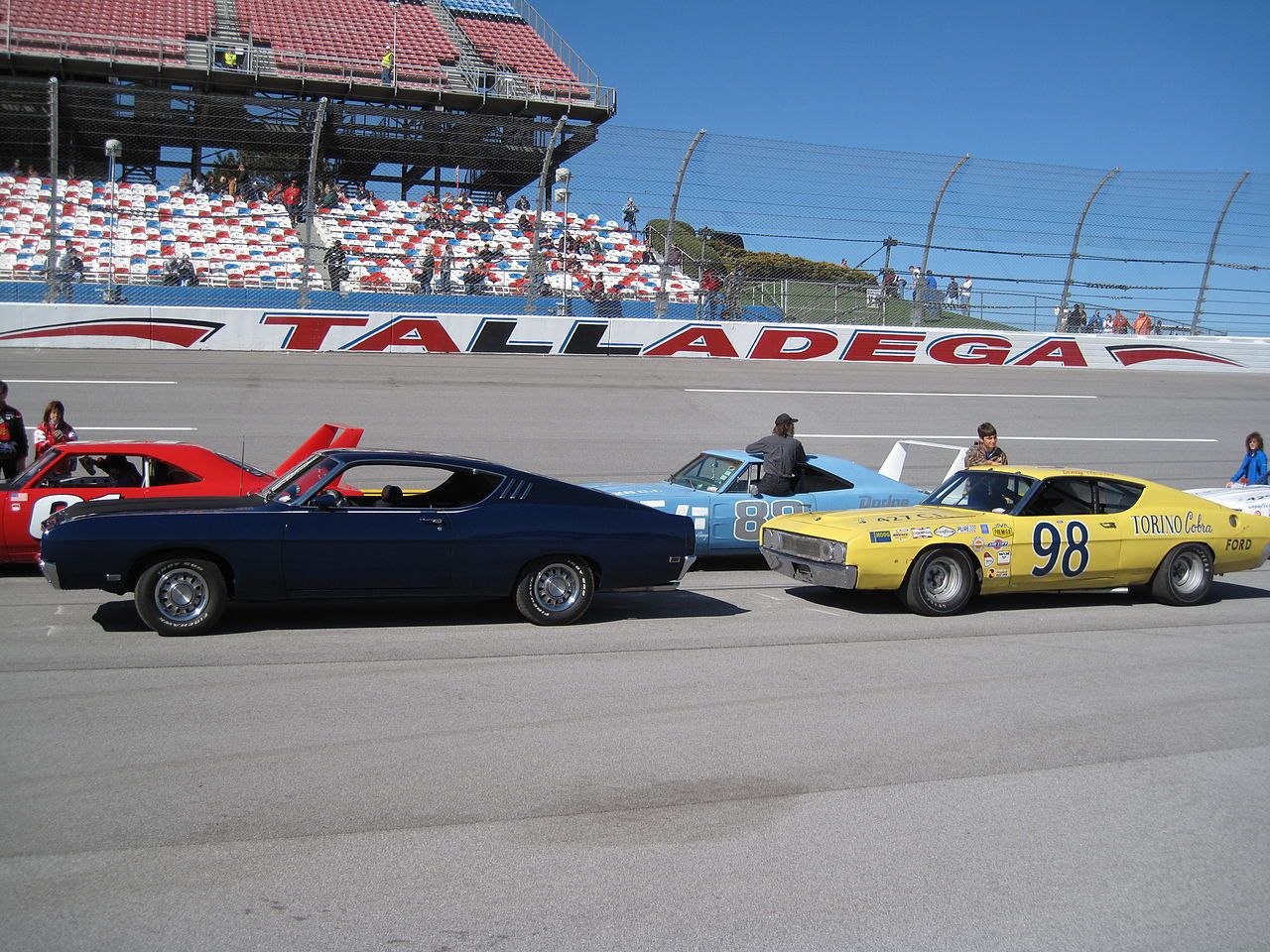 A parked 1969 Ford Talladega