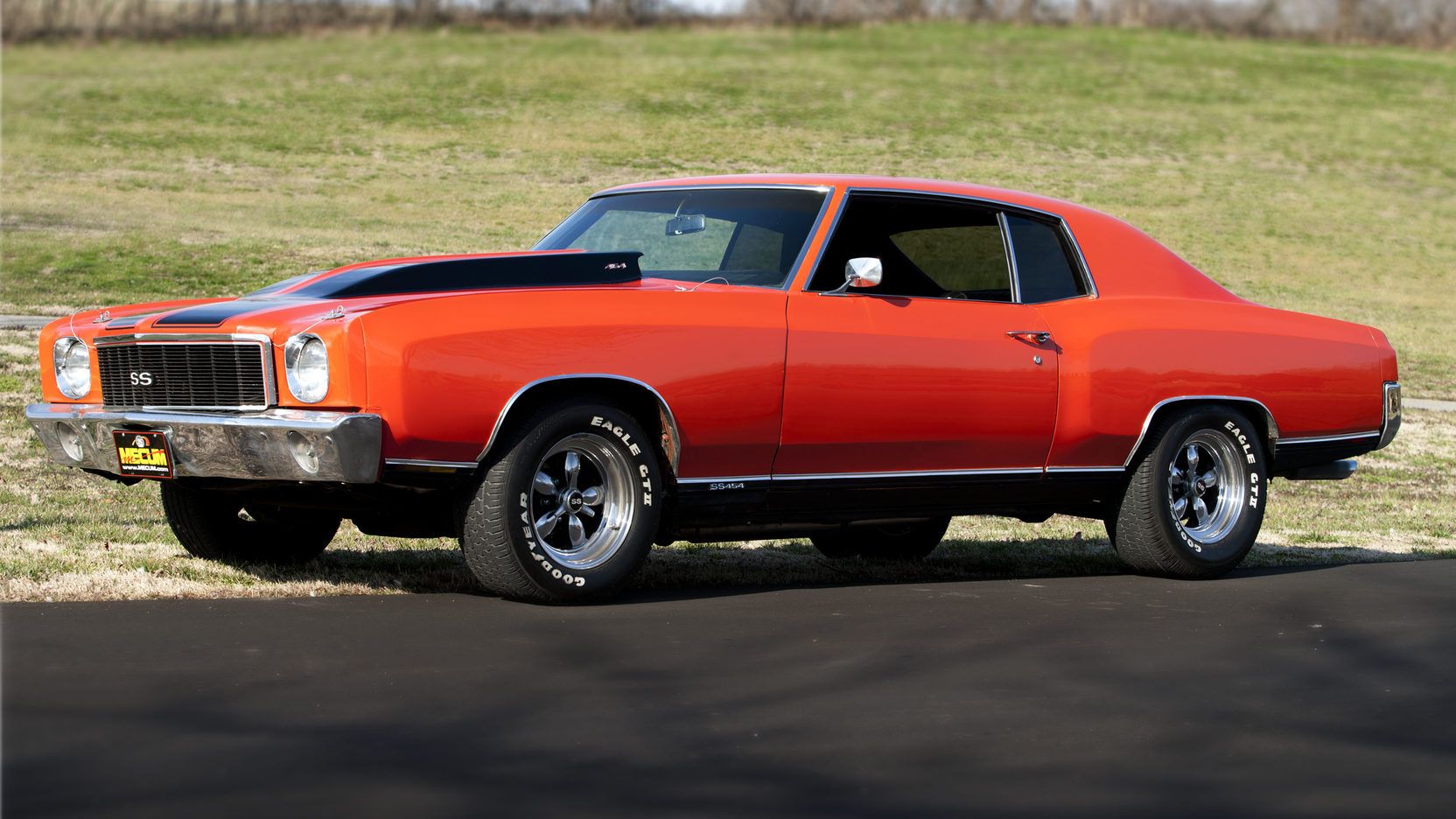 A parked 1970 Chevy Monte Carlo SS