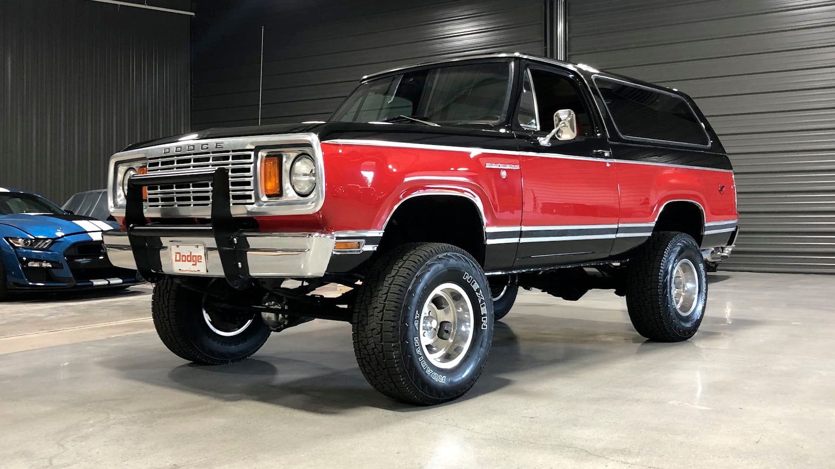 A parked 1978 Dodge Ramcharger