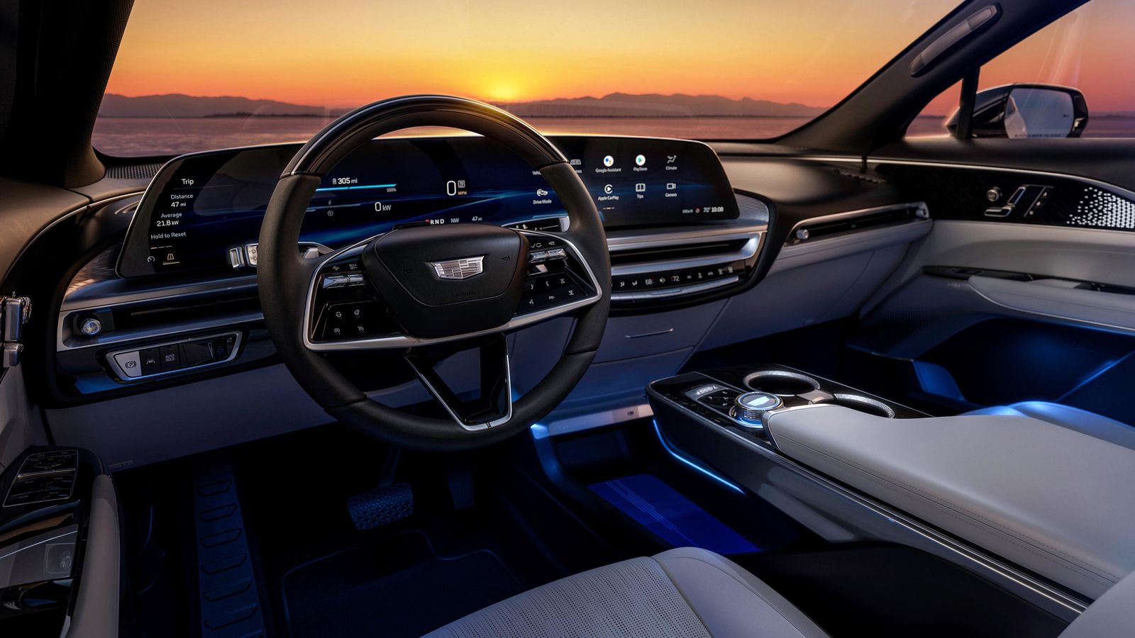 2024 Cadillac Lyriq Interior Pictures 2024 Sibel Velvet